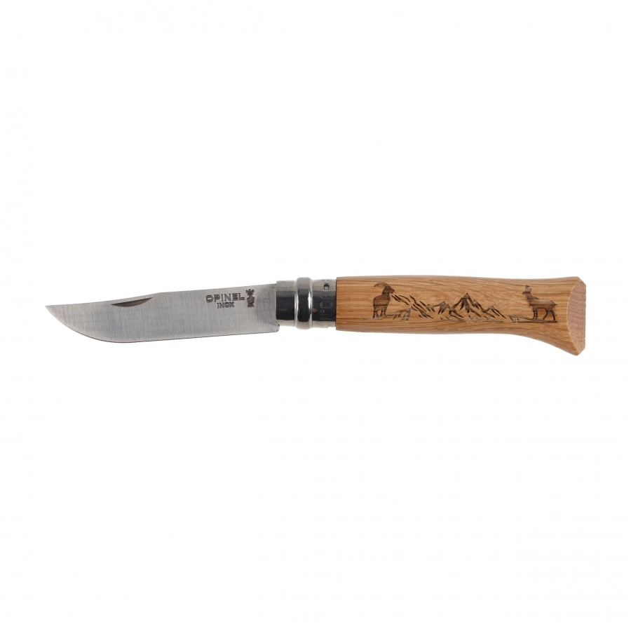 Opinel No.8 Animal — nóż składany z wyborem motywu zwierzęcia