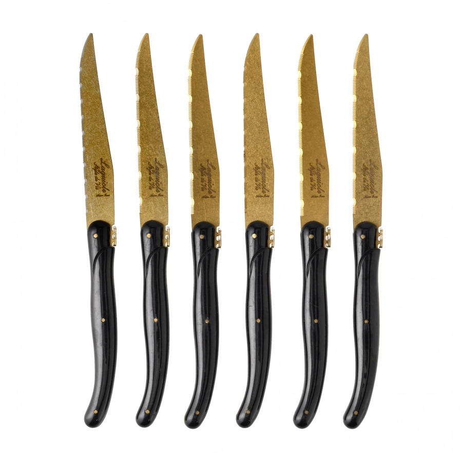 Noże do steków Laguiole Style de Vie Prestige Line Stonewash, 6 szt.