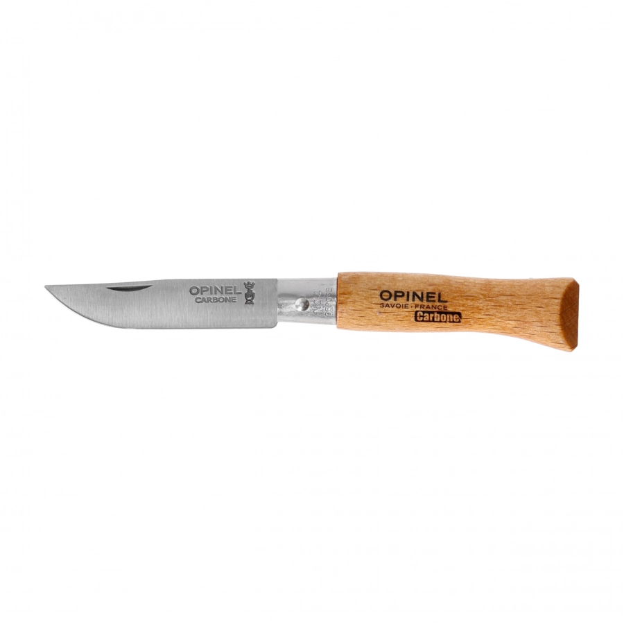 Opinel Carbon buk — rodzina noży składanych