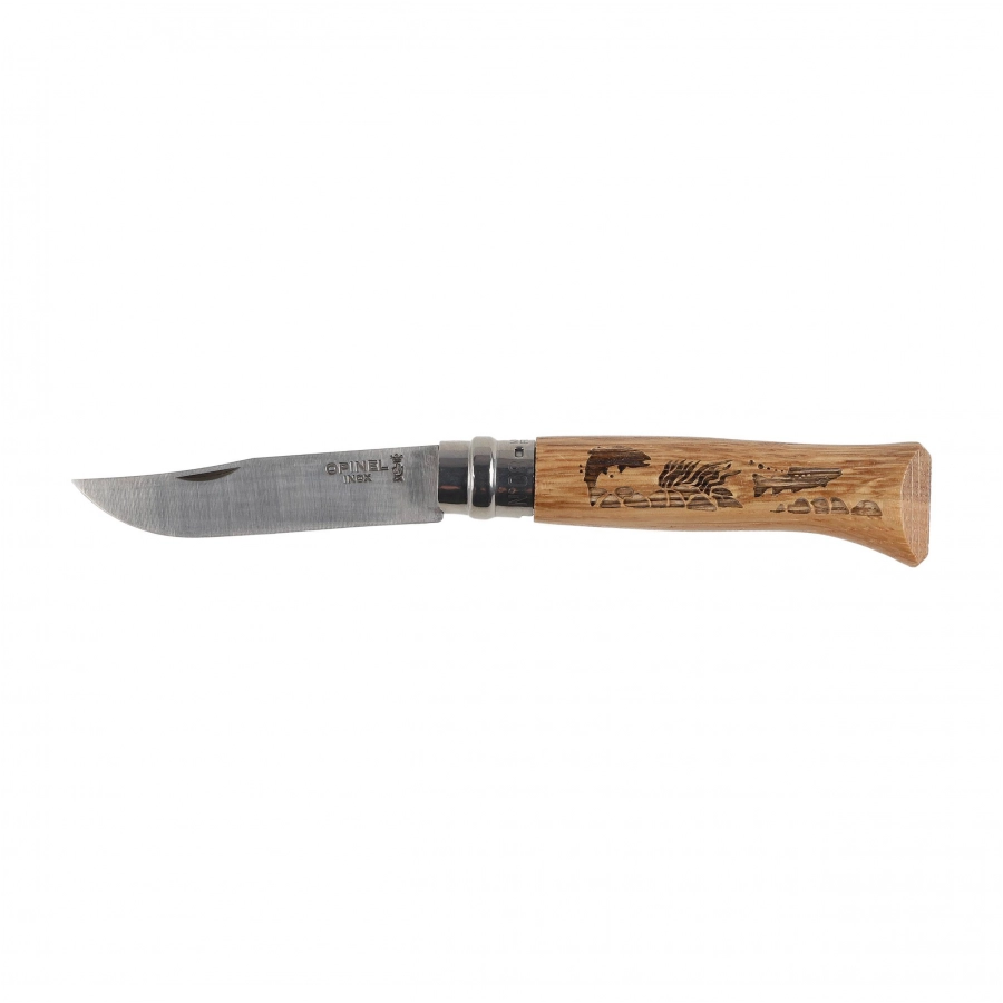 Opinel No.8 Animal — nóż składany z wyborem motywu zwierzęcia