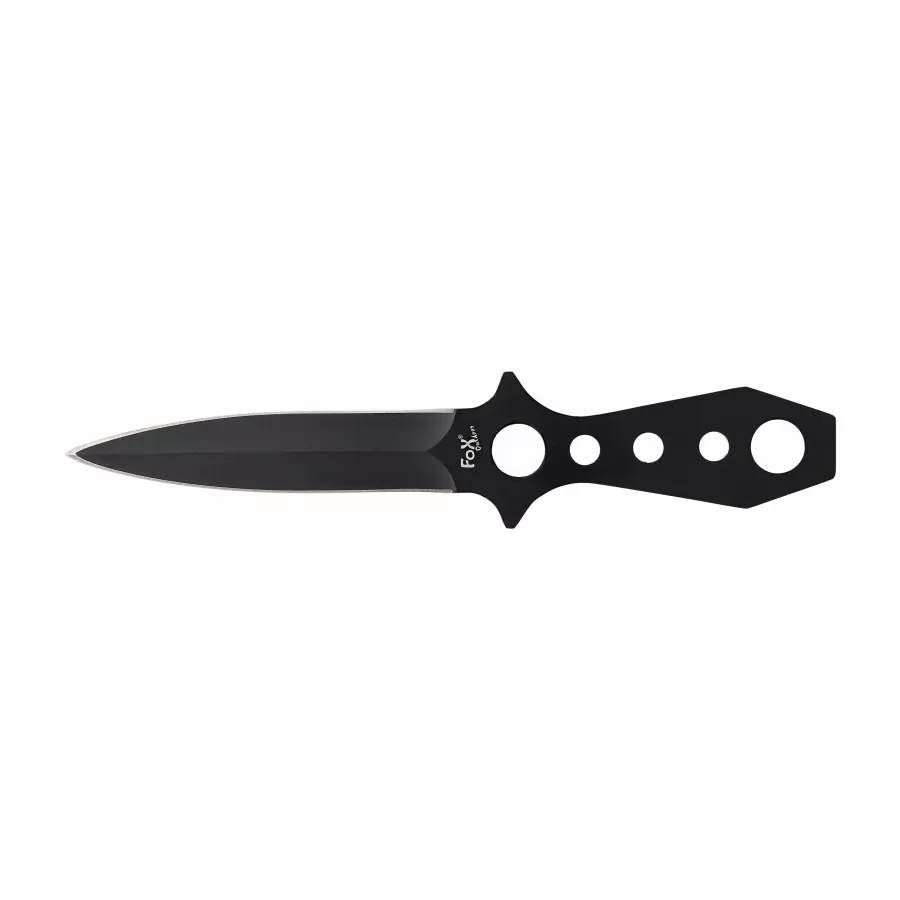 Nóż do rzucania Fox Outdoor — dwa wykończenia