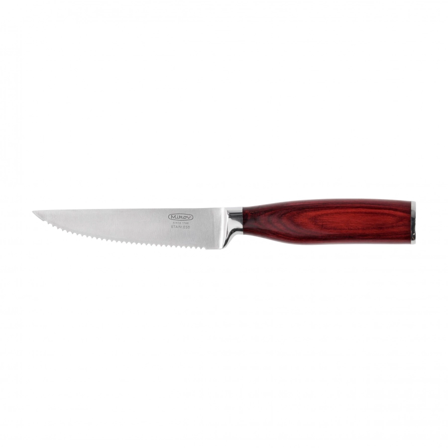 Nóż do steków Mikov Ruby 408-ND-11Z z drewnianą rękojeścią