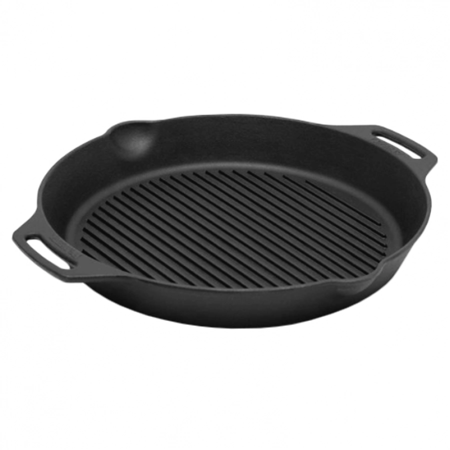 Patelnia grillowa Petromax GP35H-T z dwoma uchwytami, rozmiar nominalny 35 cm