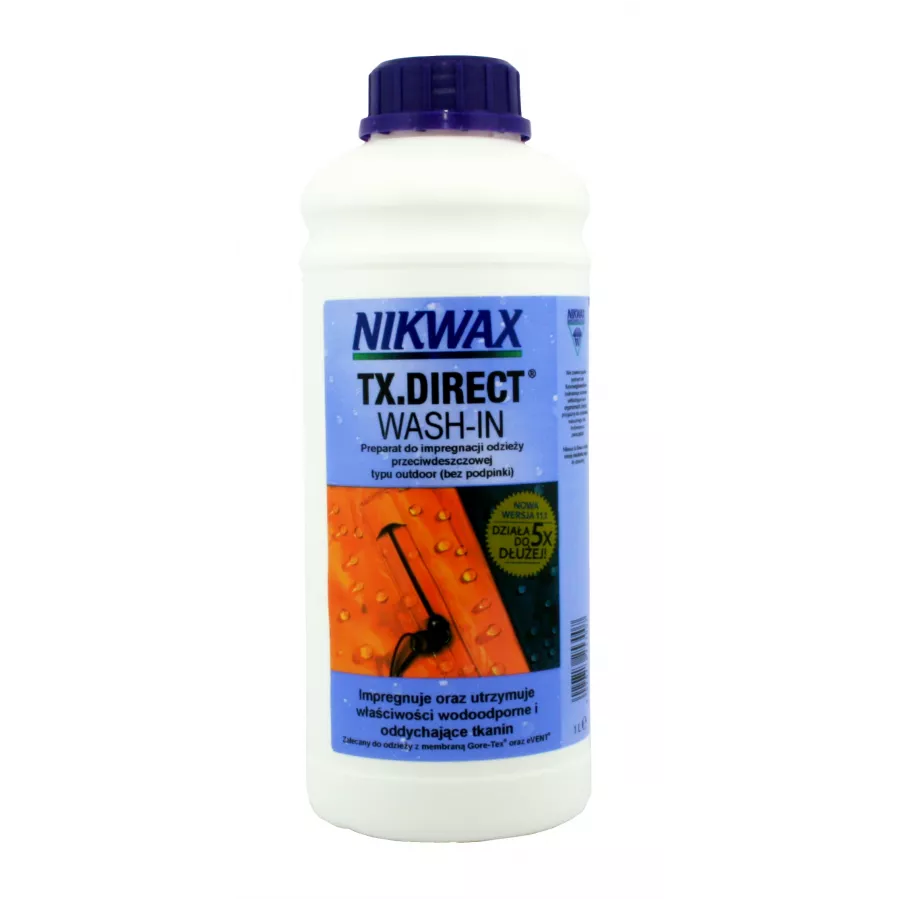 Nikwax TX Direct Wash-In 1000 ml do odzieży przeciwdeszczowej