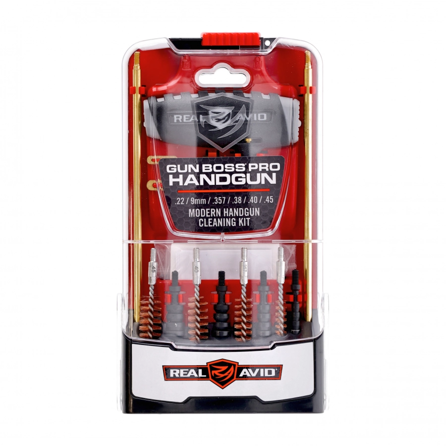 Zestaw do czyszczenia Real Avid Gun Boss Pro AVGBPRO-P do pistoletów w etui