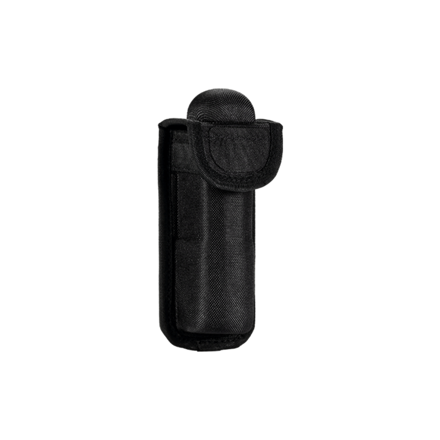 Czarny pokrowiec Nitecore NTH32 z zamkniętą klapką