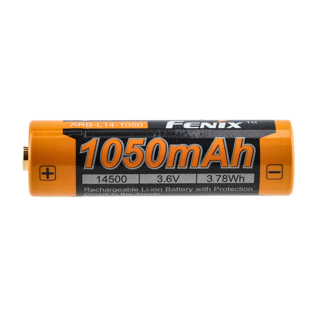 Akumulator Fenix ARB-L14 14500 1050 mAh na białym tle