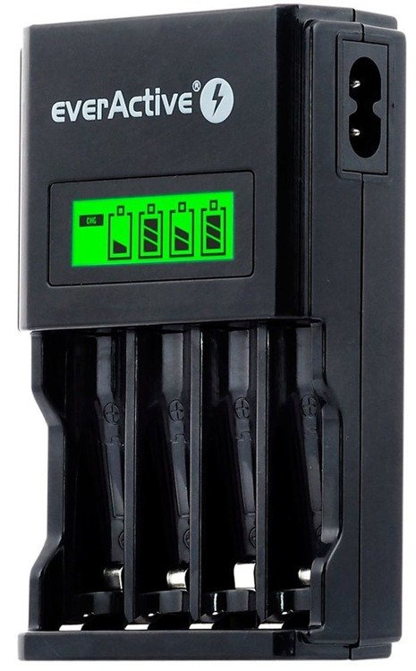 everActive NC-450 Black Edition — ładowarka AA i AAA NiMH — widok produktu