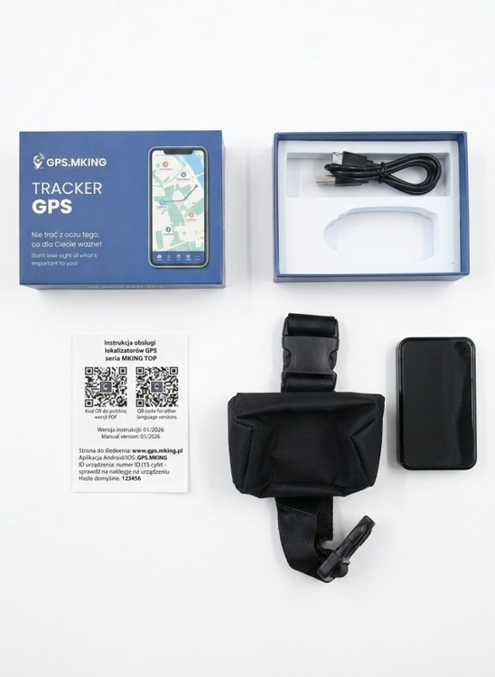 Lokalizator GPS MKing G21 dla zwierząt 5000 mAh