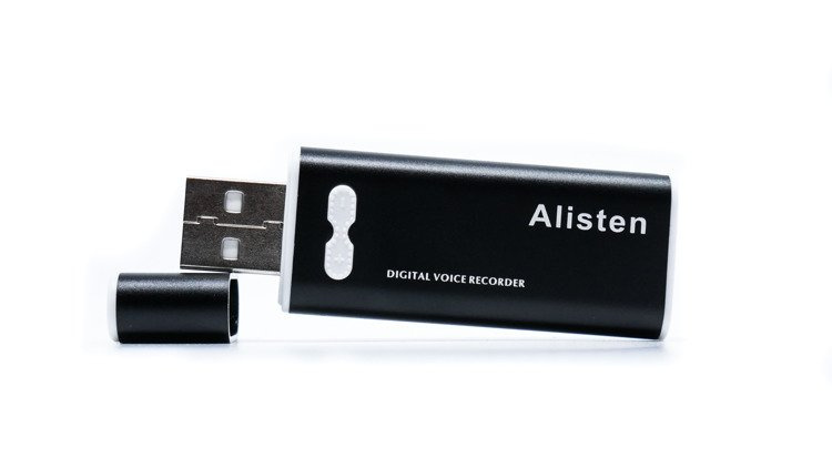 Dyktafon Alisten VX-13 — 8 GB w małej obudowie — oryginalne zdjęcie produktu