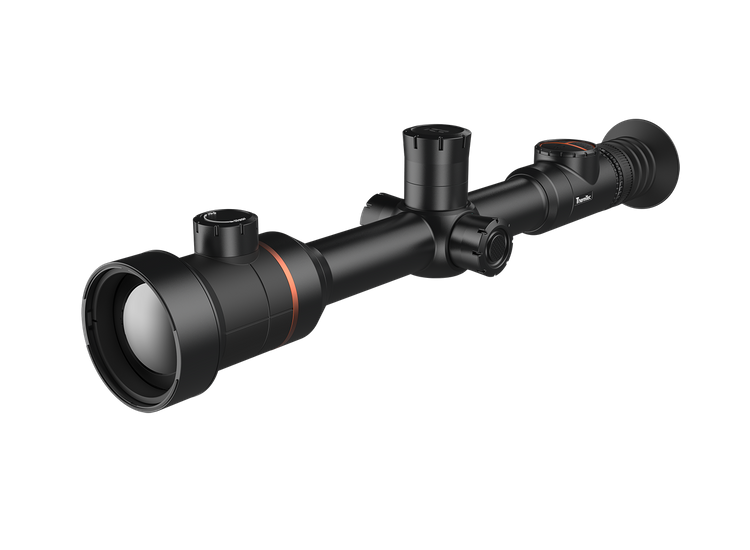 Celownik ThermTec Ares 650 2.0 — termowizja 640 × 512 — oryginalne zdjęcie