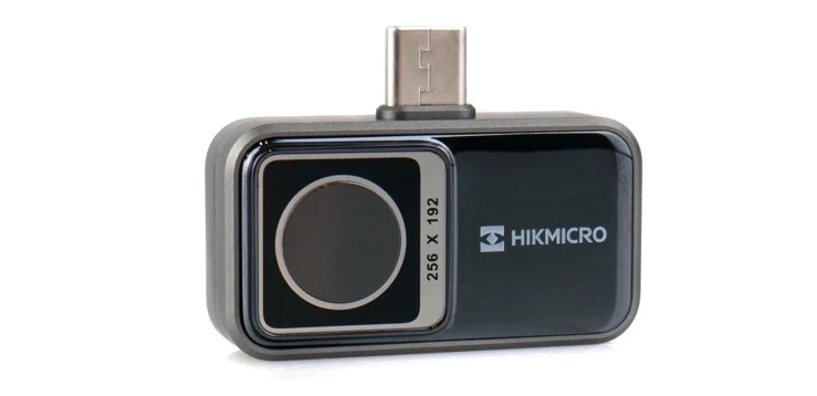 Kamera termograficzna HIKMICRO Mini2 V2 — USB-C — oryginalna fotografia urządzenia