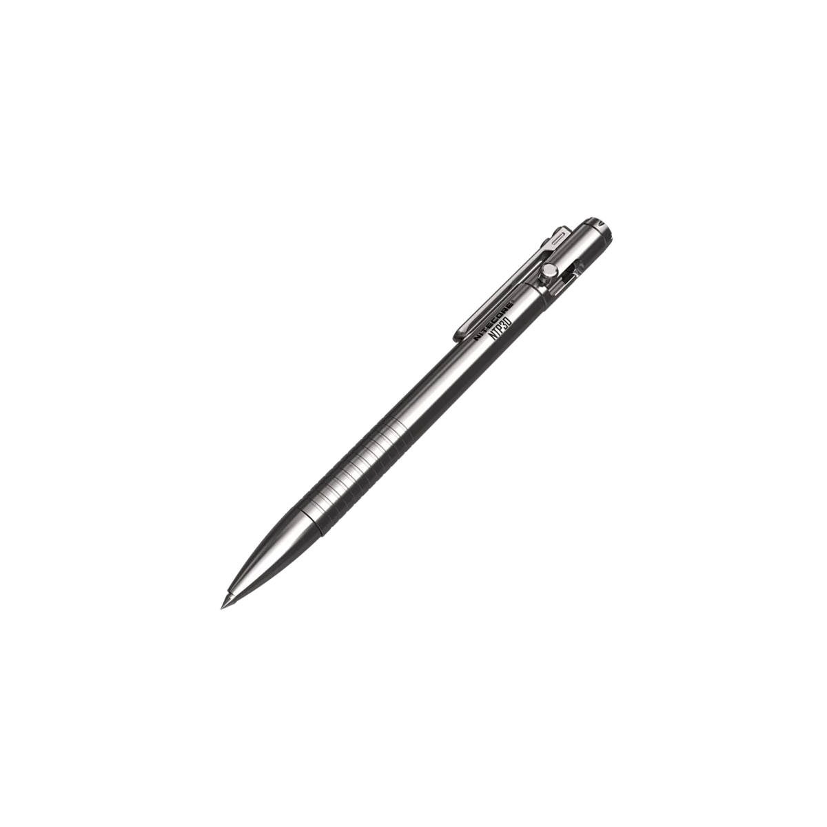 Długopis taktyczny Nitecore NTP30 z tytanowym korpusem — zdjęcie produktu