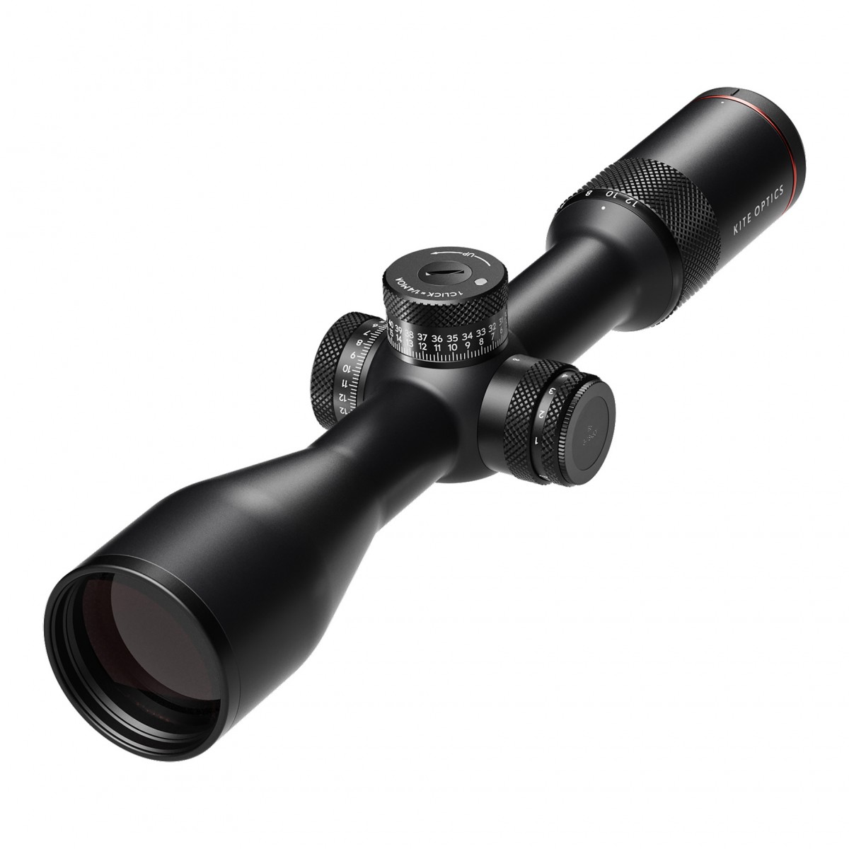 Luneta Kite Optics RSCO B6 LR 3–18×50 — ilustracja obudowy