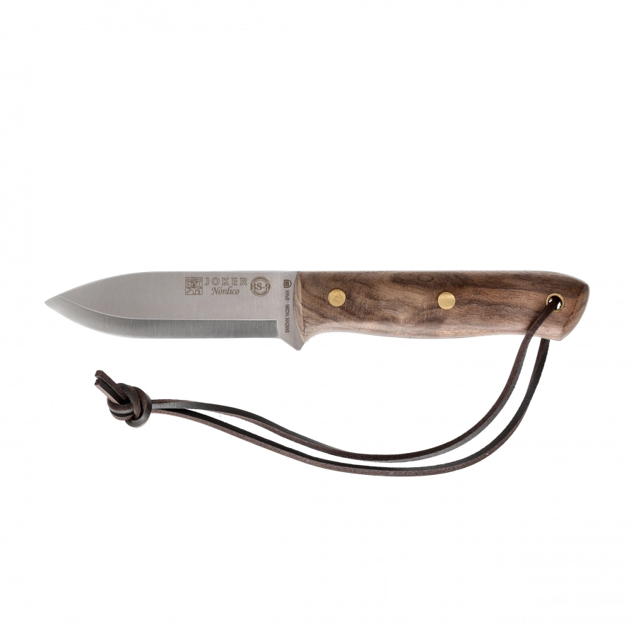 Nóż bushcraft Joker Nordico CN115 ze stali 14C28N — widok produktu