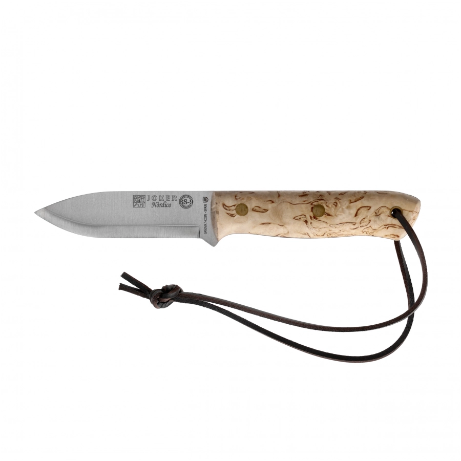 Nóż bushcraft Joker Nordico CL115-P z krzesiwem — widok produktu
