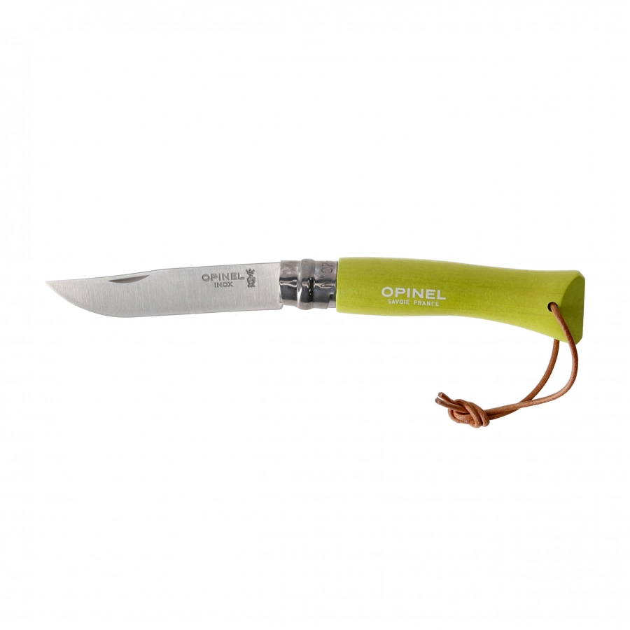 Nóż składany Opinel Colorama No.7 z limonkową rękojeścią