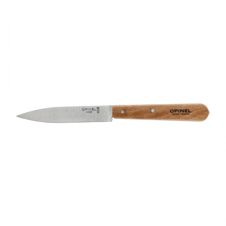 Nóż kuchenny Opinel Natural 112 Paring z bukową rękojeścią