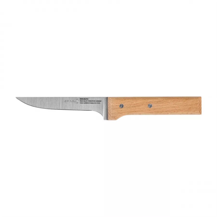 Nóż do trybowania Opinel Parallele Meat & Poultry 122 z rękojeścią z buku