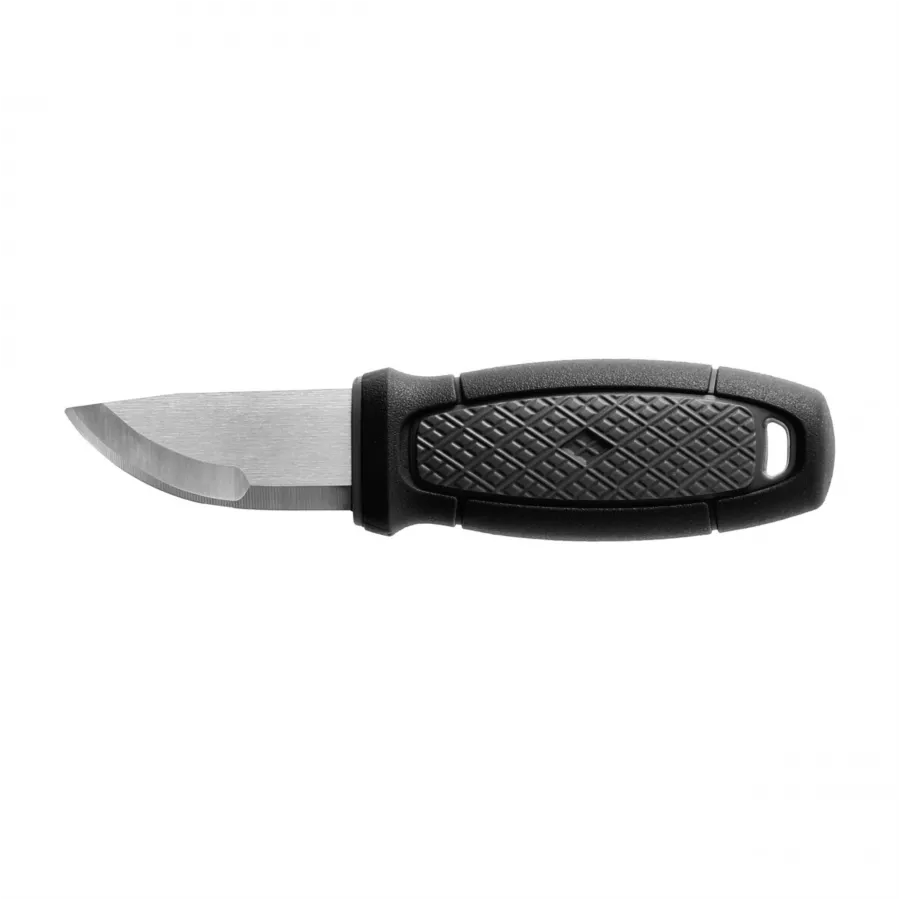 Czarny nóż Morakniv Eldris z zestawu Neck Knife Kit