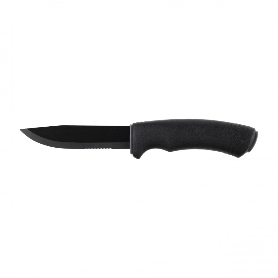Nóż Morakniv Bushcraft Expert BlackBlade SRT z czarną, częściowo ząbkowaną głownią