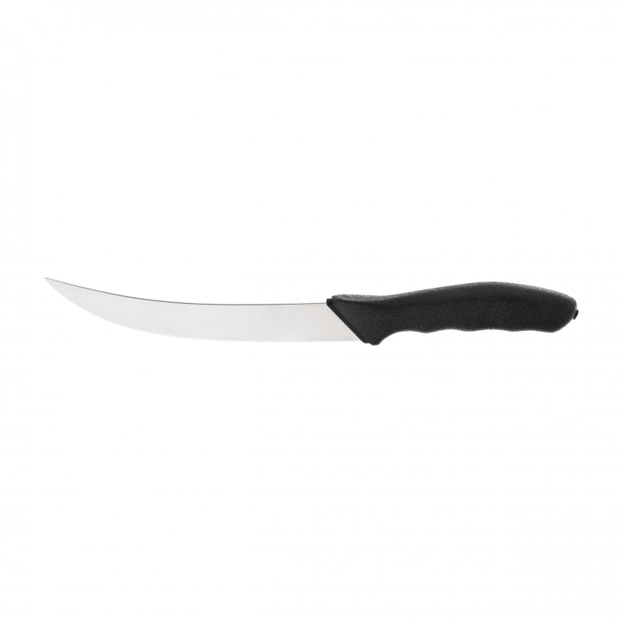 Nóż Morakniv Frosts Ergonomic Grip Curved Boning z zakrzywioną głownią i gumową rękojeścią