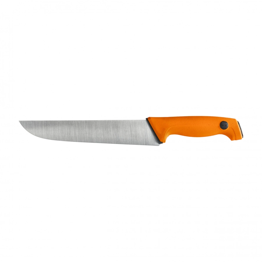 Pomarańczowy nóż rzeźniczy EKA Butcher WB z ostrzem drop point