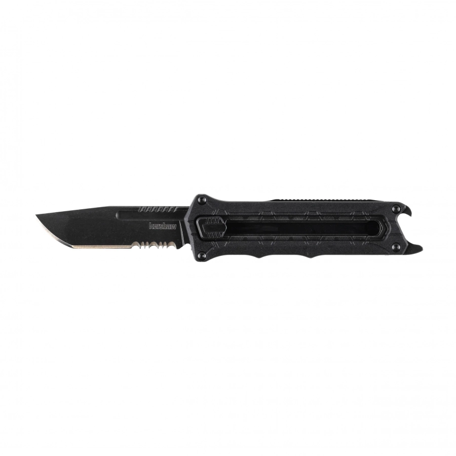 Nóż manual OTF Kershaw Interstellar 1195 z ostrzem Tanto ze stali 8Cr13MoV