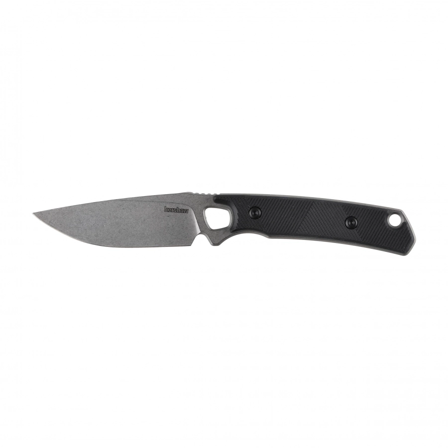 Nóż stały Kershaw Steppe 2048, konstrukcja Full Tang, głownia Drop Point ze stali D2