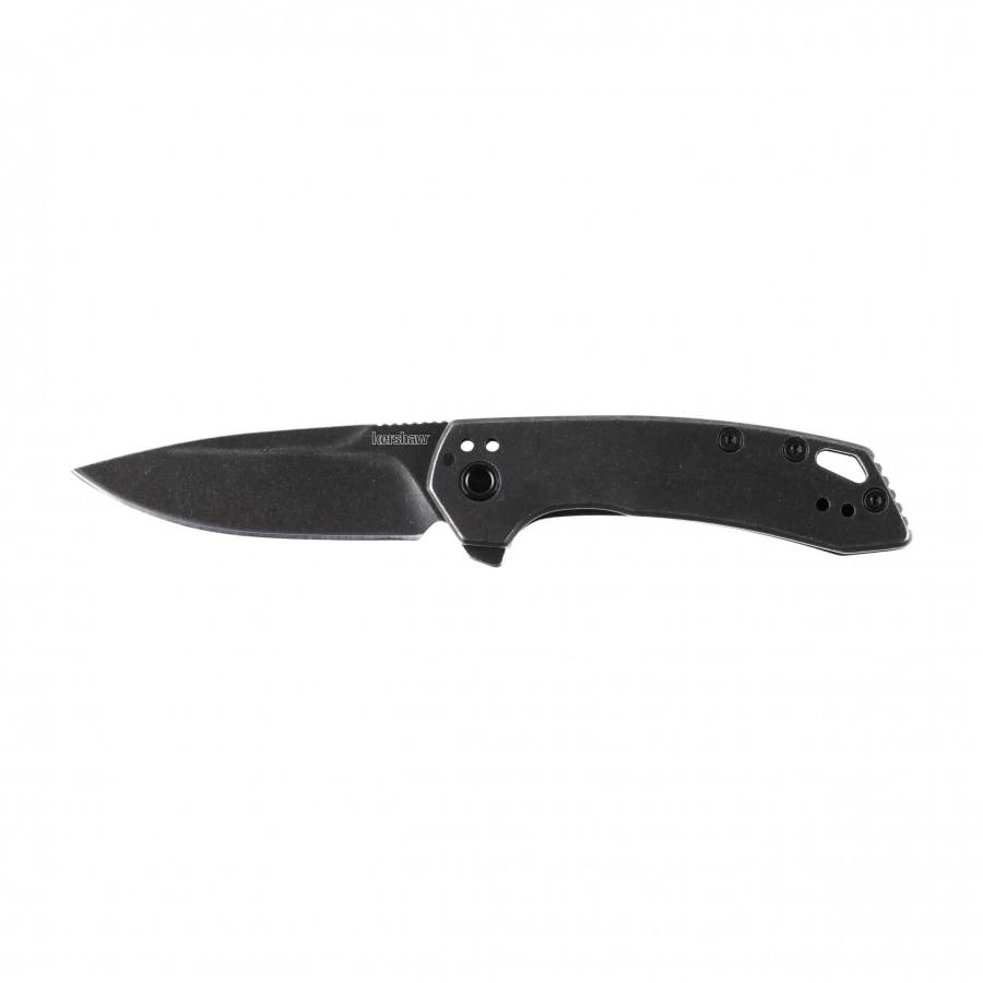 Nóż składany Kershaw Radar 5560, głownia Drop Point ze stali 8Cr13MoV, wykończenie BlackWash