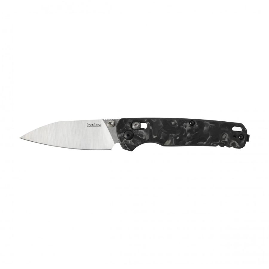 Nóż składany Kershaw Bel Air 6105CF, głownia Reverse Tanto CPM MagnaCut, okładziny z włókna węglowego