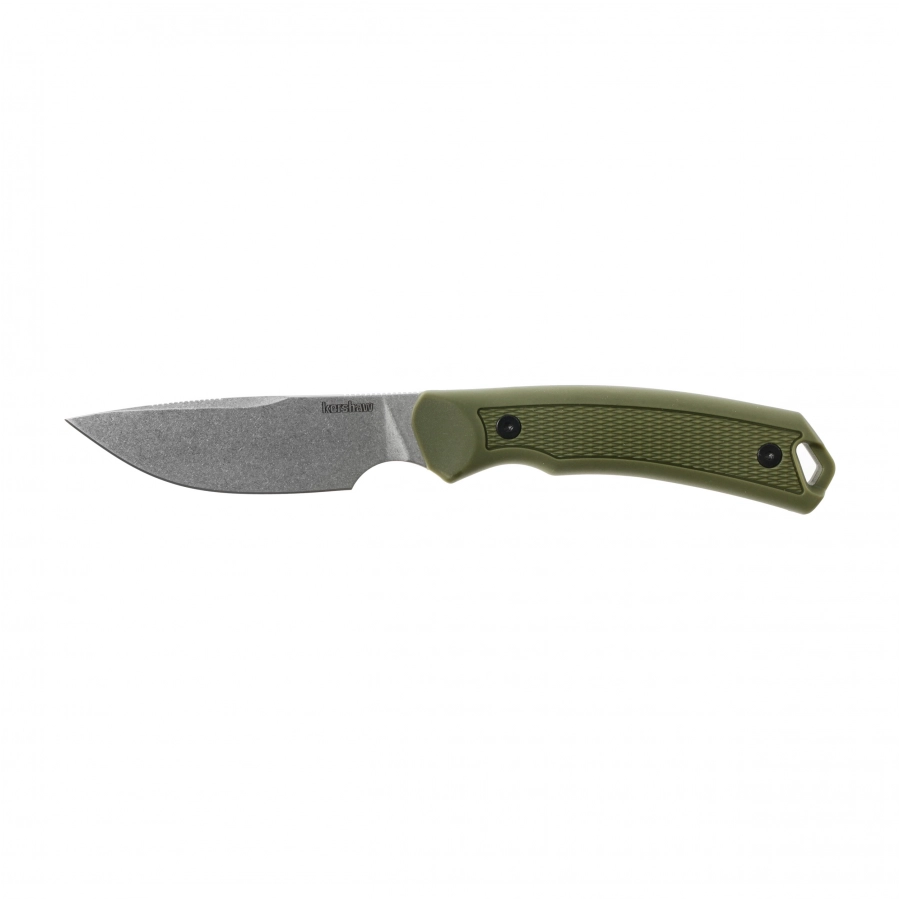 Nóż myśliwski Kershaw Deschutes Skinner 1883, konstrukcja Full Tang, głownia Drop Point ze stali D2