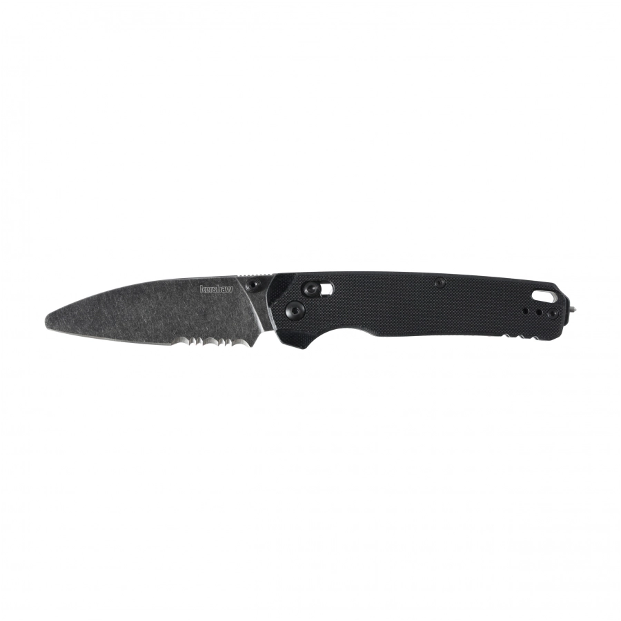 Ratowniczy nóż składany Kershaw Bel Air XL EMT 6110EMT, głownia Sheepsfoot CPM MagnaCut, okładziny G10