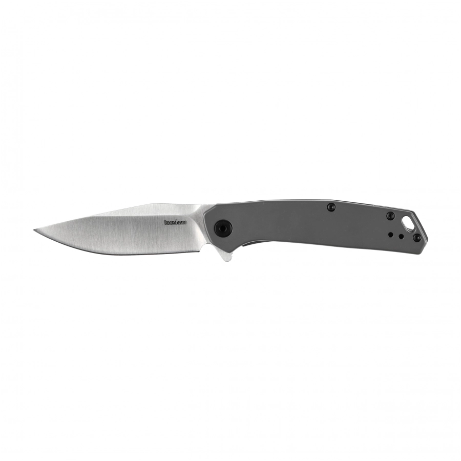 Kompaktowy nóż składany Kershaw Align 1405, głownia Clip Point 8Cr13MoV, satynowe wykończenie