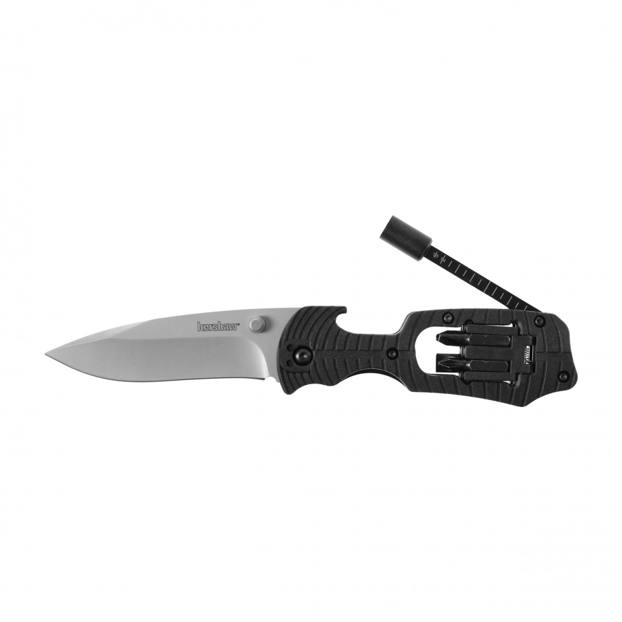 Nóż składany Kershaw Select Fire 1920 z głownią Drop Point 8Cr13MoV i zintegrowanym wkrętakiem