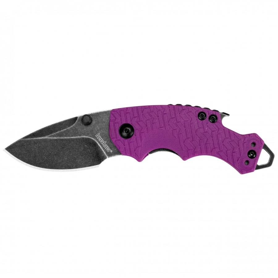 Wielofunkcyjny nóż składany Kershaw Shuffle 8700PURBW, głownia Drop Point 8Cr13MoV, fioletowe akcenty
