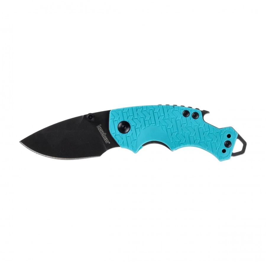 Wielofunkcyjny nóż składany Kershaw Shuffle 8700TEALBW, głownia Drop Point 8Cr13MoV, akcenty teal