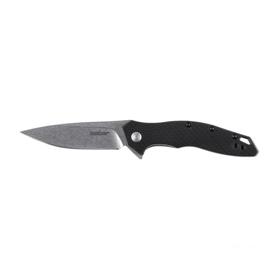 Nóż składany Kershaw Shoreline 1845, głownia Drop Point 8Cr13MoV z wykończeniem Stonewash