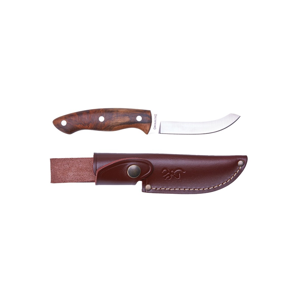 Nóż Browning Madera Fixed z orzechową rękojeścią