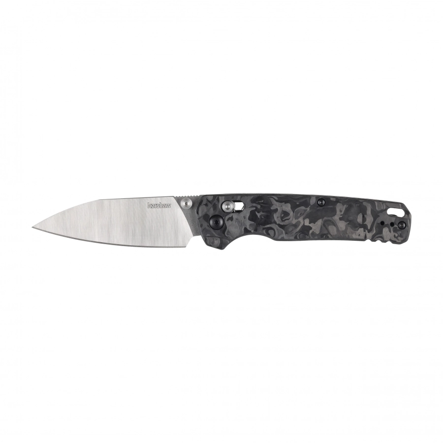 Nóż Kershaw Bel Air XL 6110CF z czarną rękojeścią z włókna węglowego