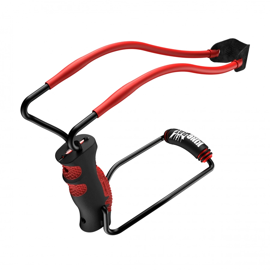 Czarno-czerwona proca rekreacyjna Barnett King Rat Black Widow