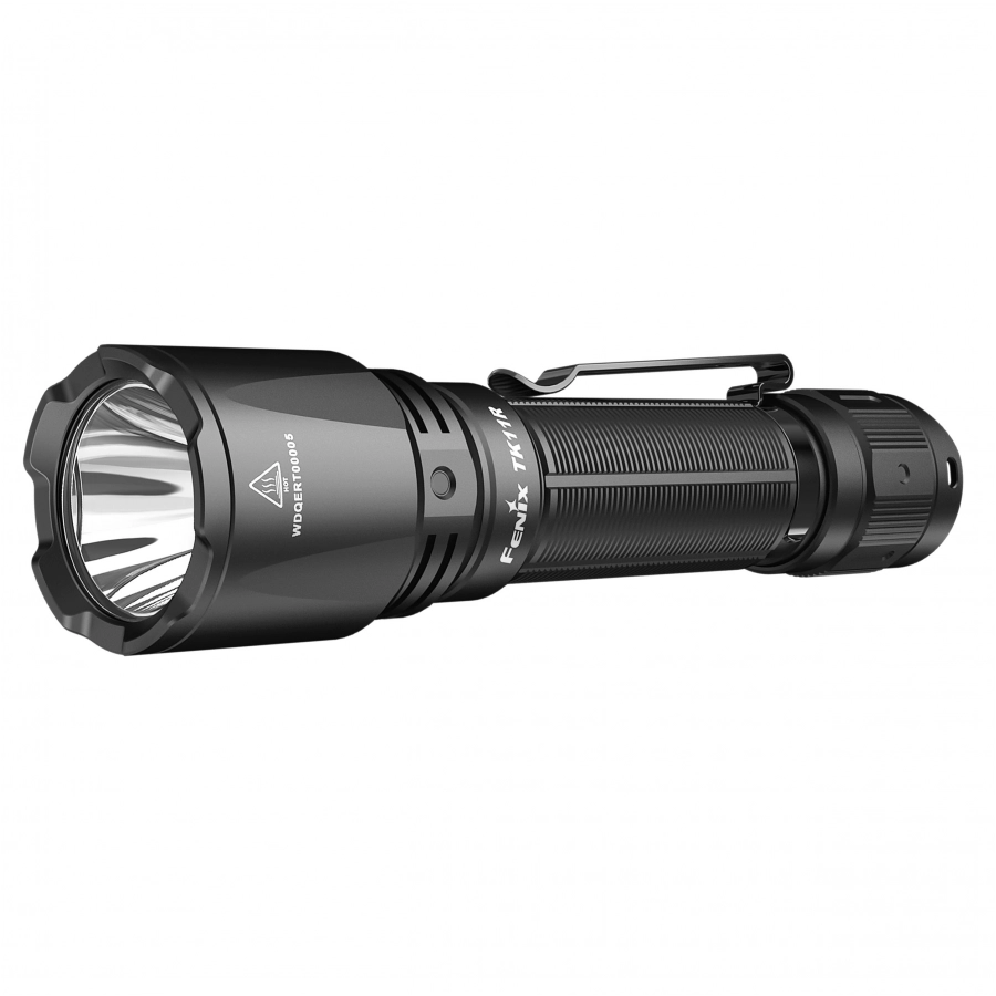 Czarna latarka taktyczna Fenix TK11R