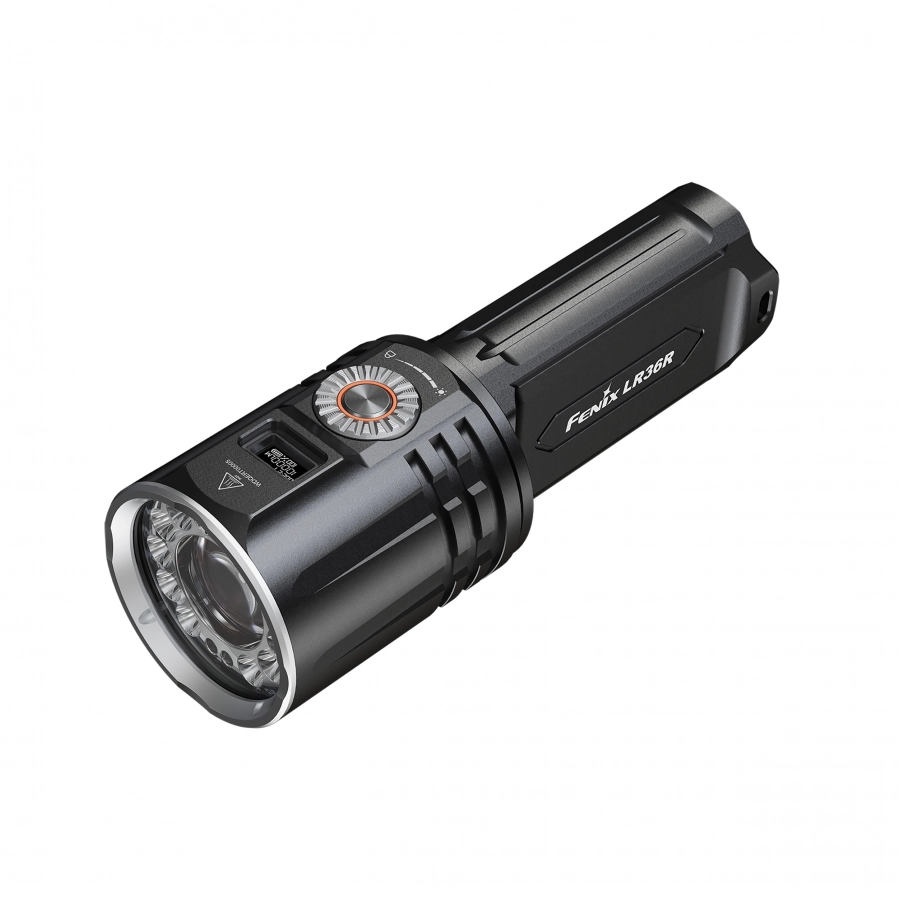 Czarny szperacz Fenix LR36R