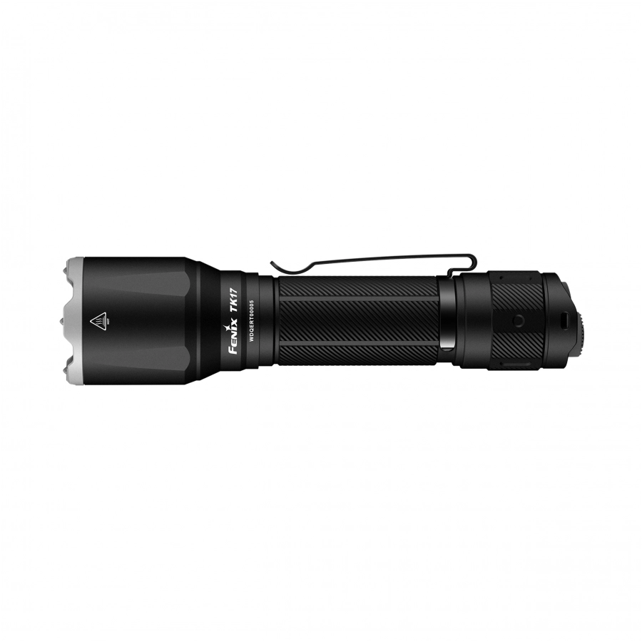 Czarna latarka taktyczna Fenix TK17