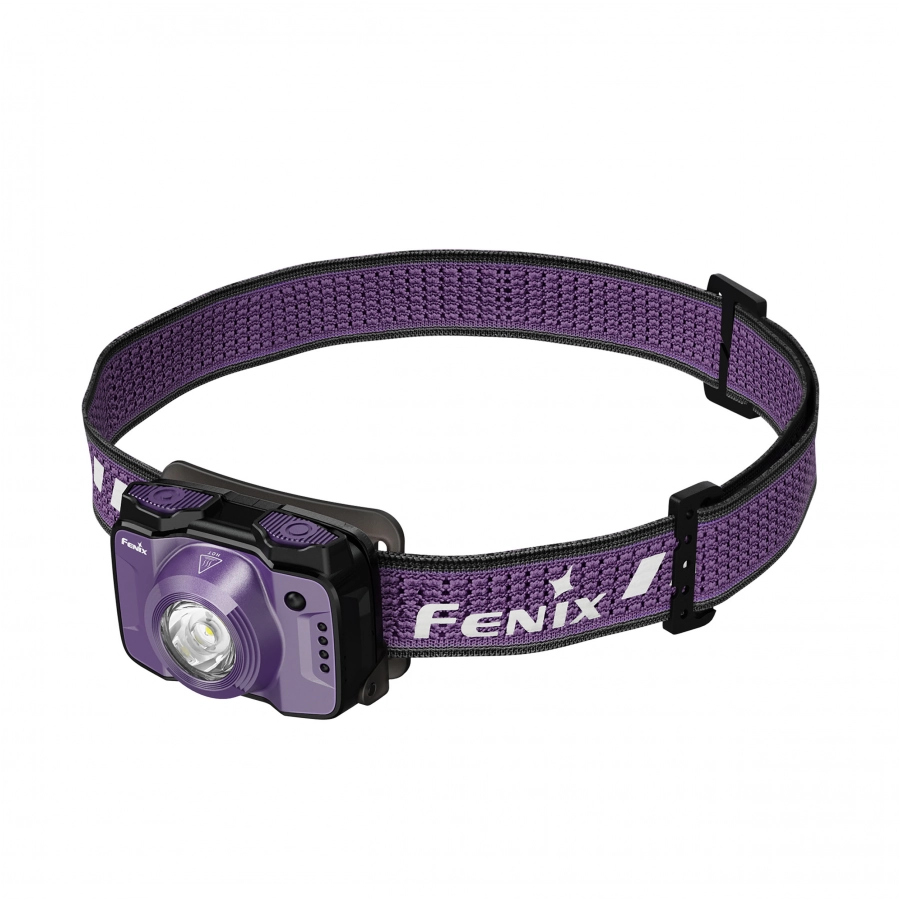 Fenix HL12R V2.0 – latarka czołowa — wersja fioletowa