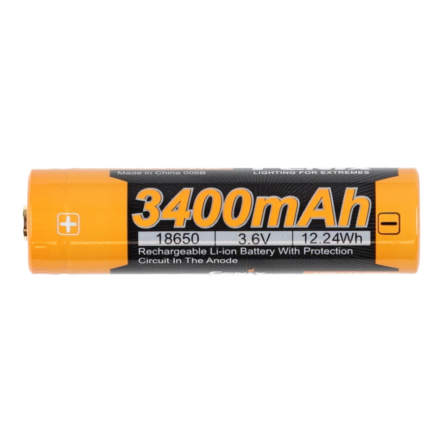 Akumulator Fenix ARB-L18-3400 w rozmiarze 18650, 3400 mAh