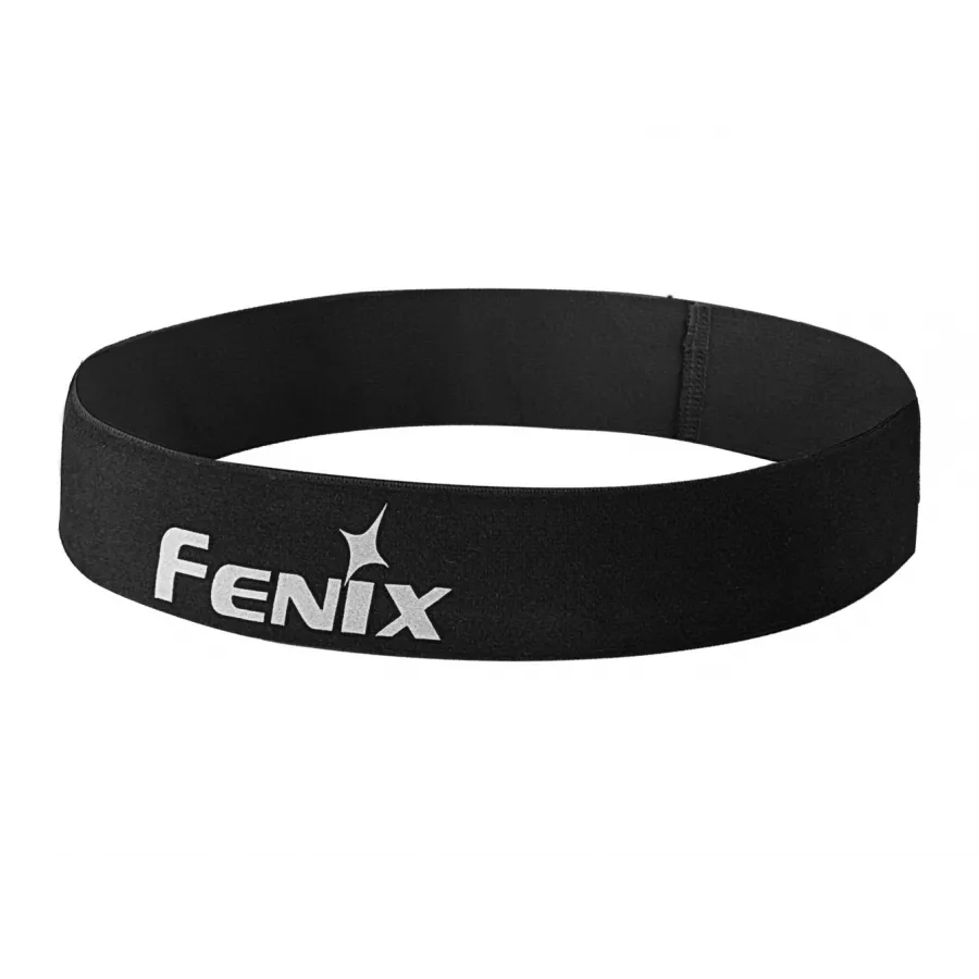 Czarna opaska sportowa na głowę Fenix AFH-10