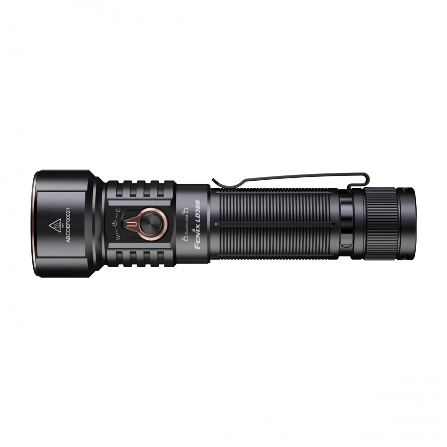 Czarna latarka LED Fenix LD36R