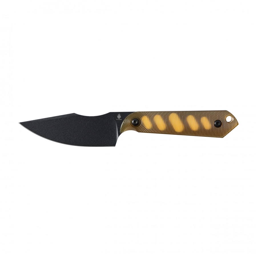 Kizer Mini Harpoon 1040S5 – nóż ze stałą klingą drop point, rękojeścią PEI i pochwą