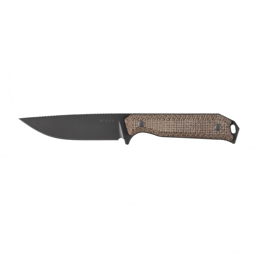 Nóż Kizer Begleiter Fix 1045MD1 z głownią Drop Point i rękojeścią z micarty